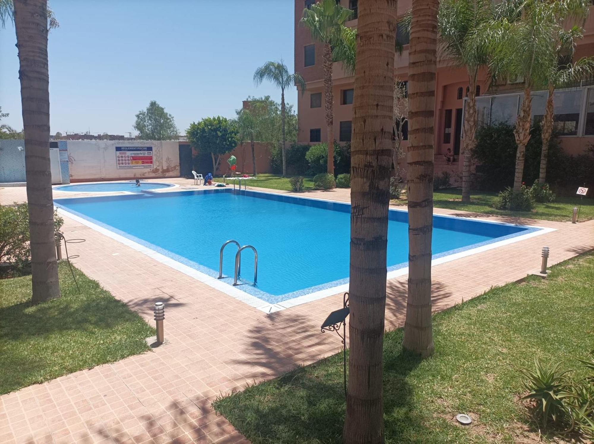 מרקש Appartement Haut Standing Vu Piscine מראה חיצוני תמונה